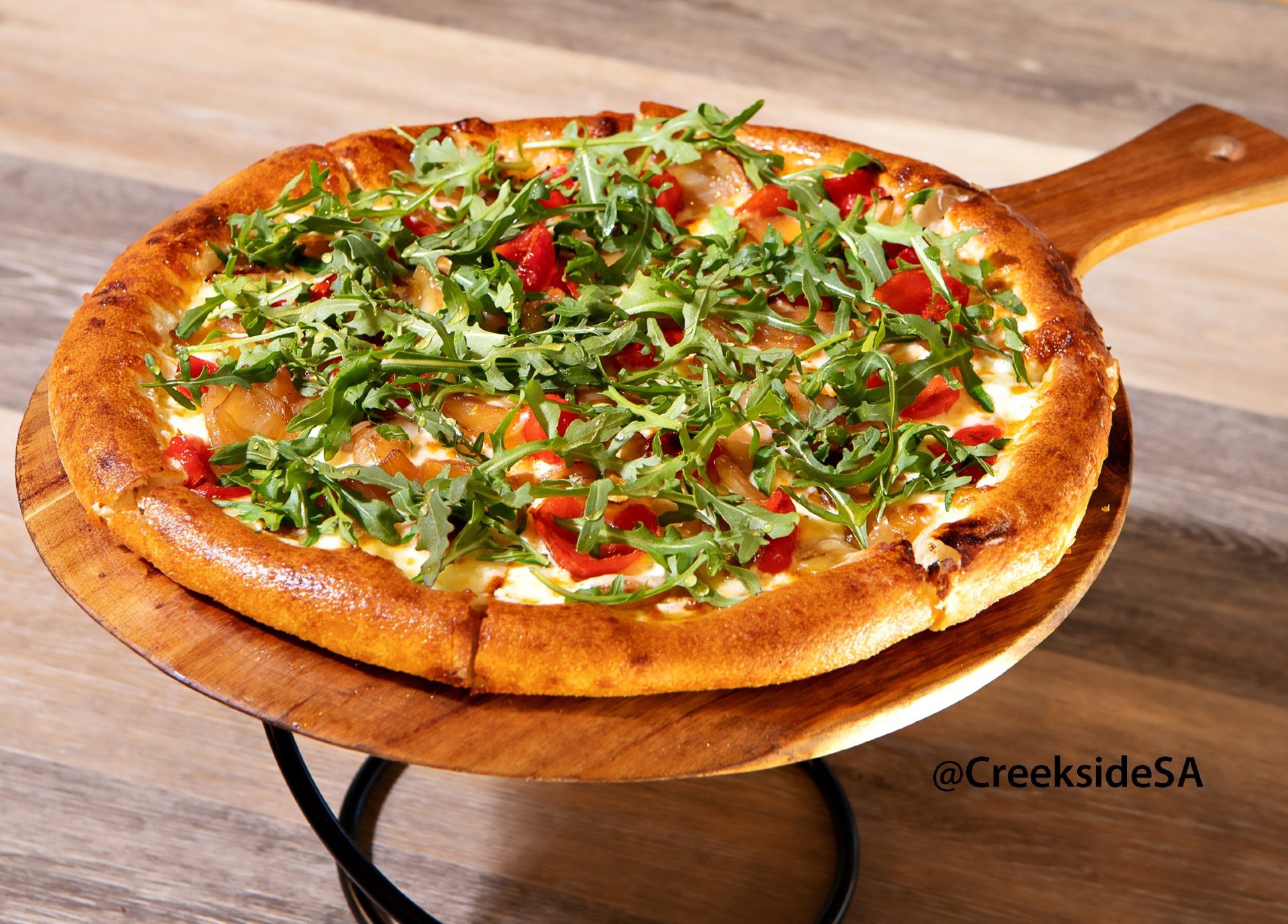 The vegan sourdough crust