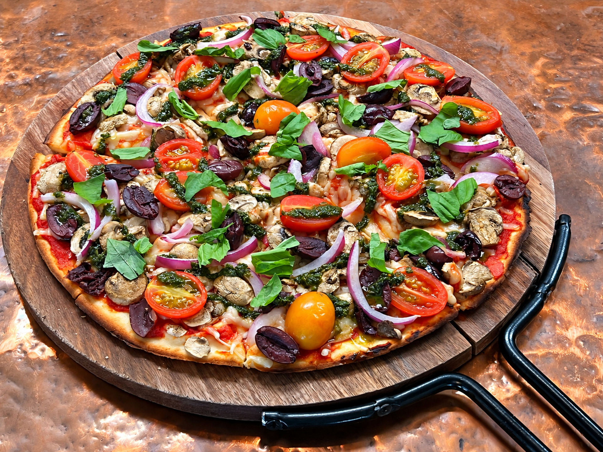 Victory Garden pizza