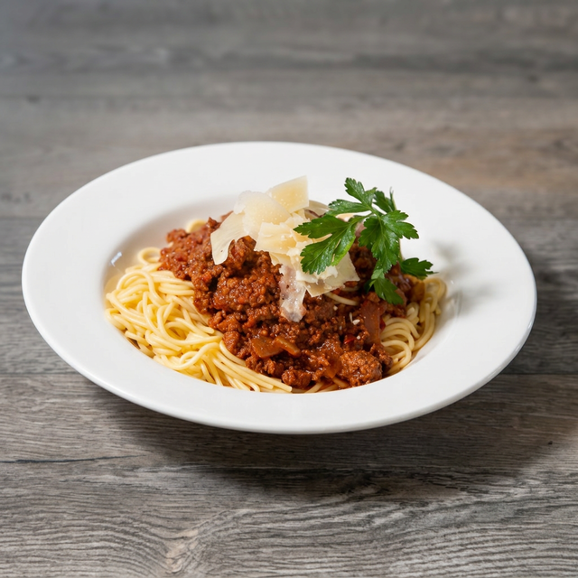 Spaghetti & Meat Sauce.
