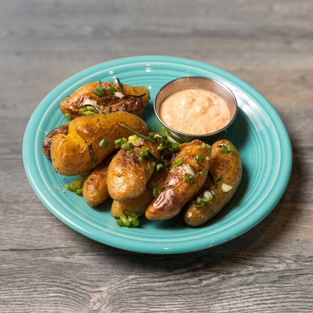 Roasted Fingerling Potatoes.